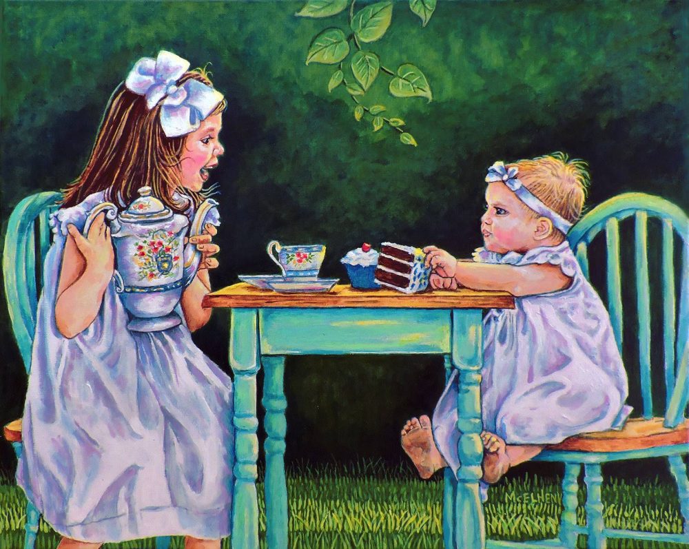 The Tea Party - 20 X 16